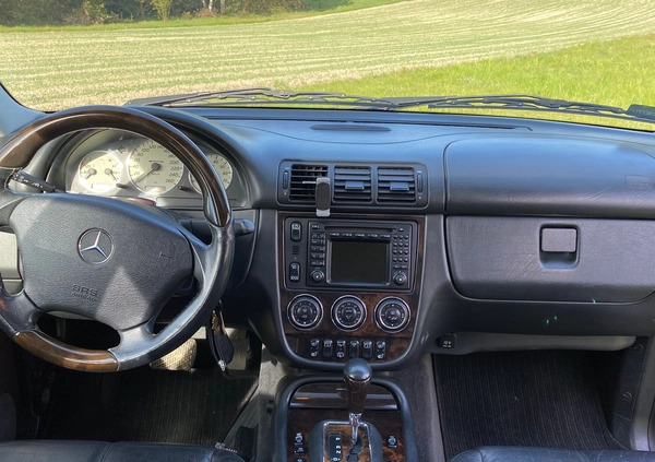 Mercedes-Benz ML cena 38500 przebieg: 242465, rok produkcji 2003 z Wolbrom małe 254